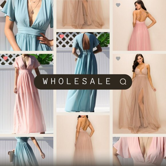WHOLESALE * 29 MAXI DRESSES // BOUTIQUE CLOSING // EVERYTHING MUST GO - Picture 1 of 12